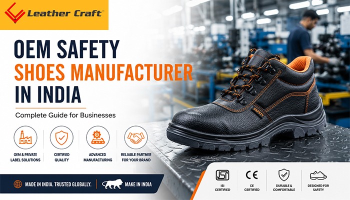 OEM Safety Shoes Manufacturer in India – Complete Guide for Businesses